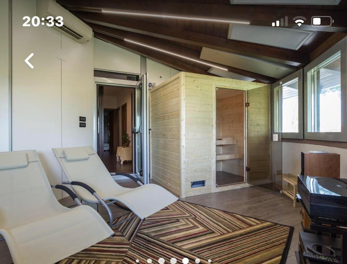 Nifty Intera Villa Con Piscina Relax, Idromassaggio E Sauna Muscletto Екстериор снимка
